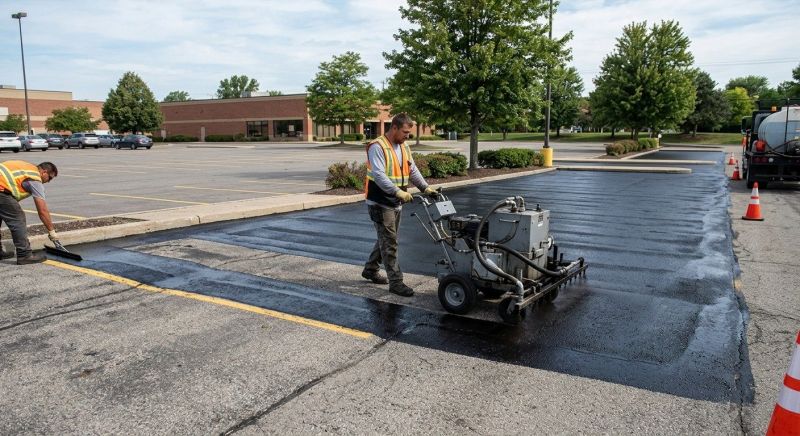 Parking Lot Sealcoating in Miami Dade County, FL