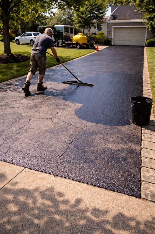 Residential Driveway Sealcoating in San Antonio, TX