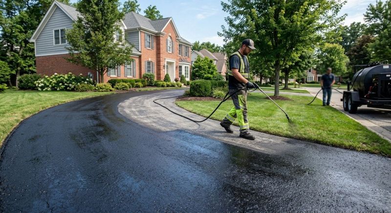 Residential Driveway Sealcoating in San Antonio, TX